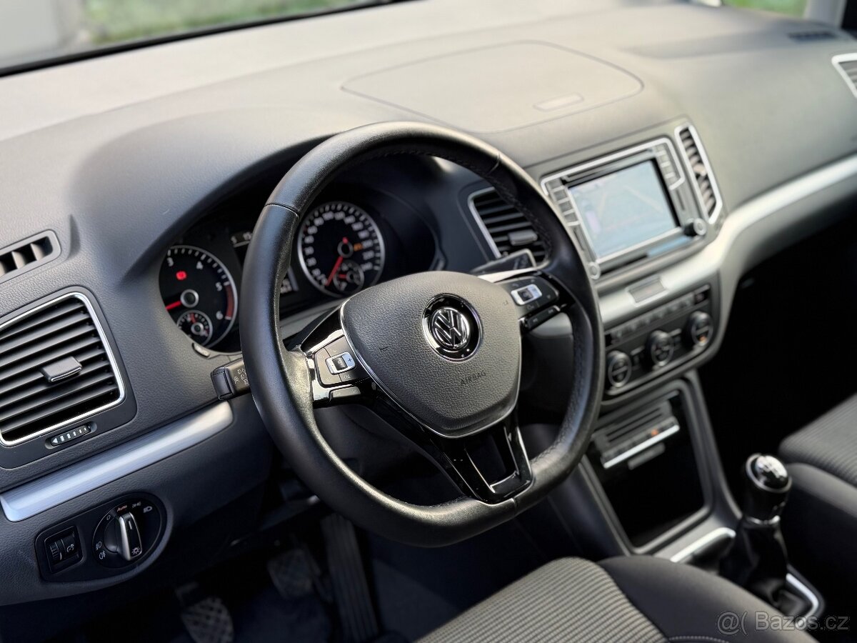 Volkswagen Sharan 2.0 TDI 110Kw Webasto Kamera M2021 -ZÁRUKA - 14