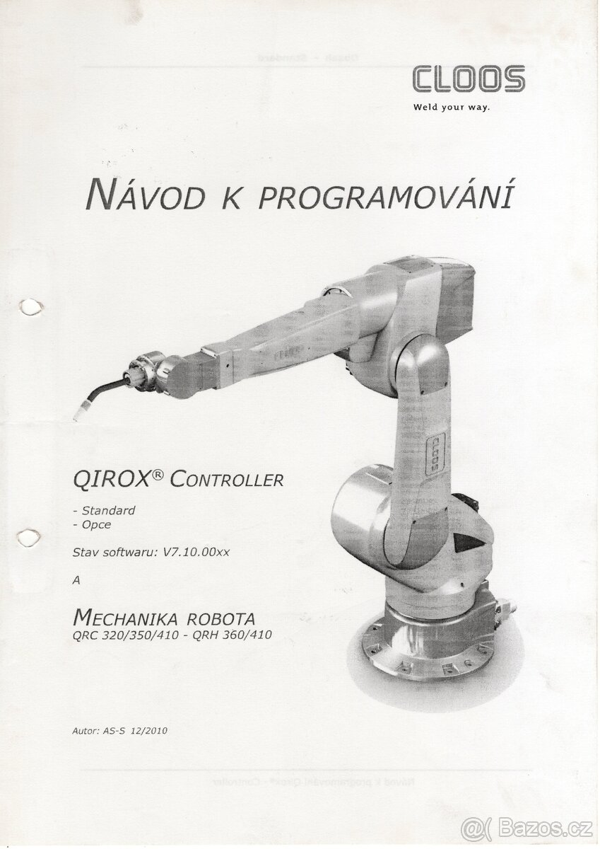 Svařovací robot CLOOS ROMAT 310 včetně pracovní buňky Z1 - 14