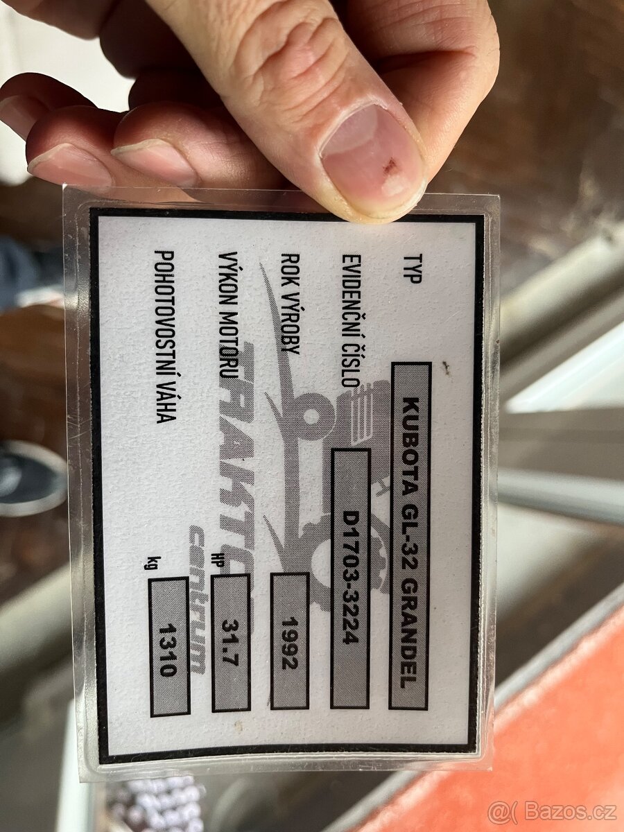 Traktor Kubota GL32 - 14