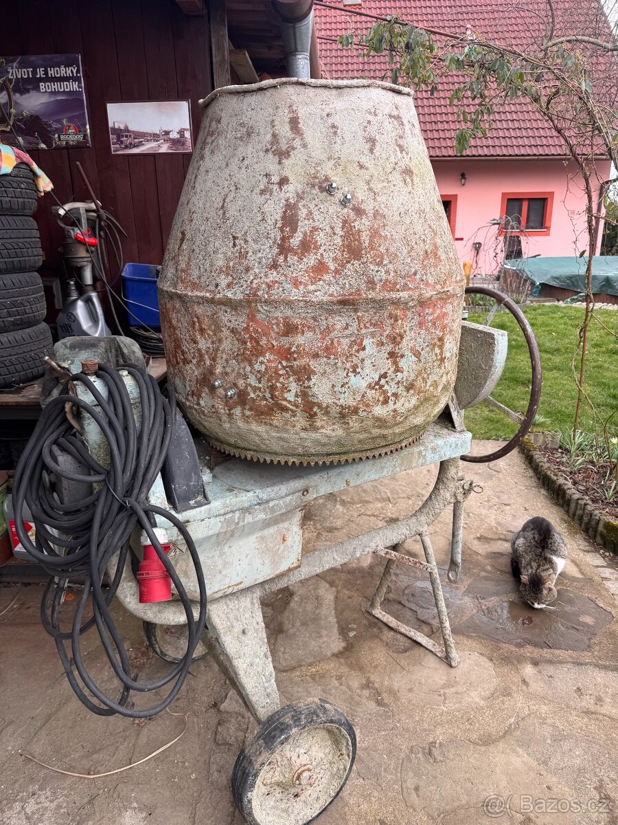 Stavební míchačka 380 V (5kolík) - 14