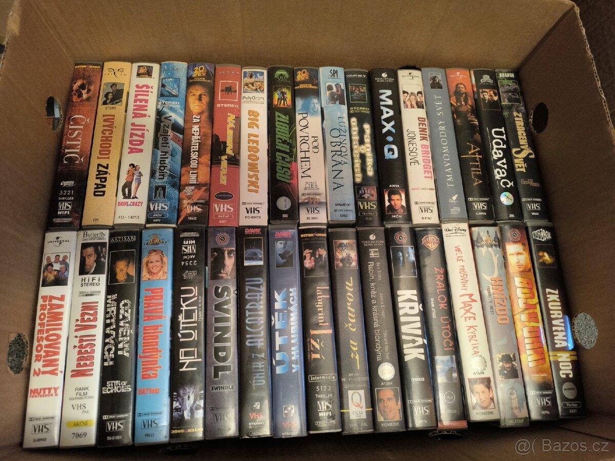 VHS kazety - 14