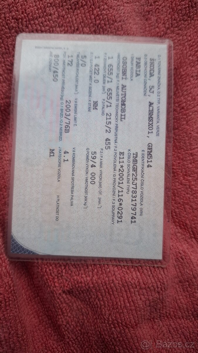 Škoda Fabia 1,4 td - 14