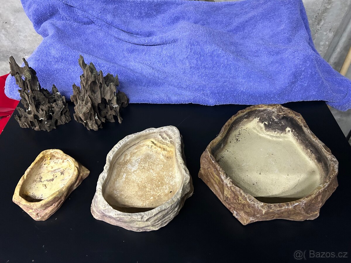 Akvárium terárium dekorace - 14