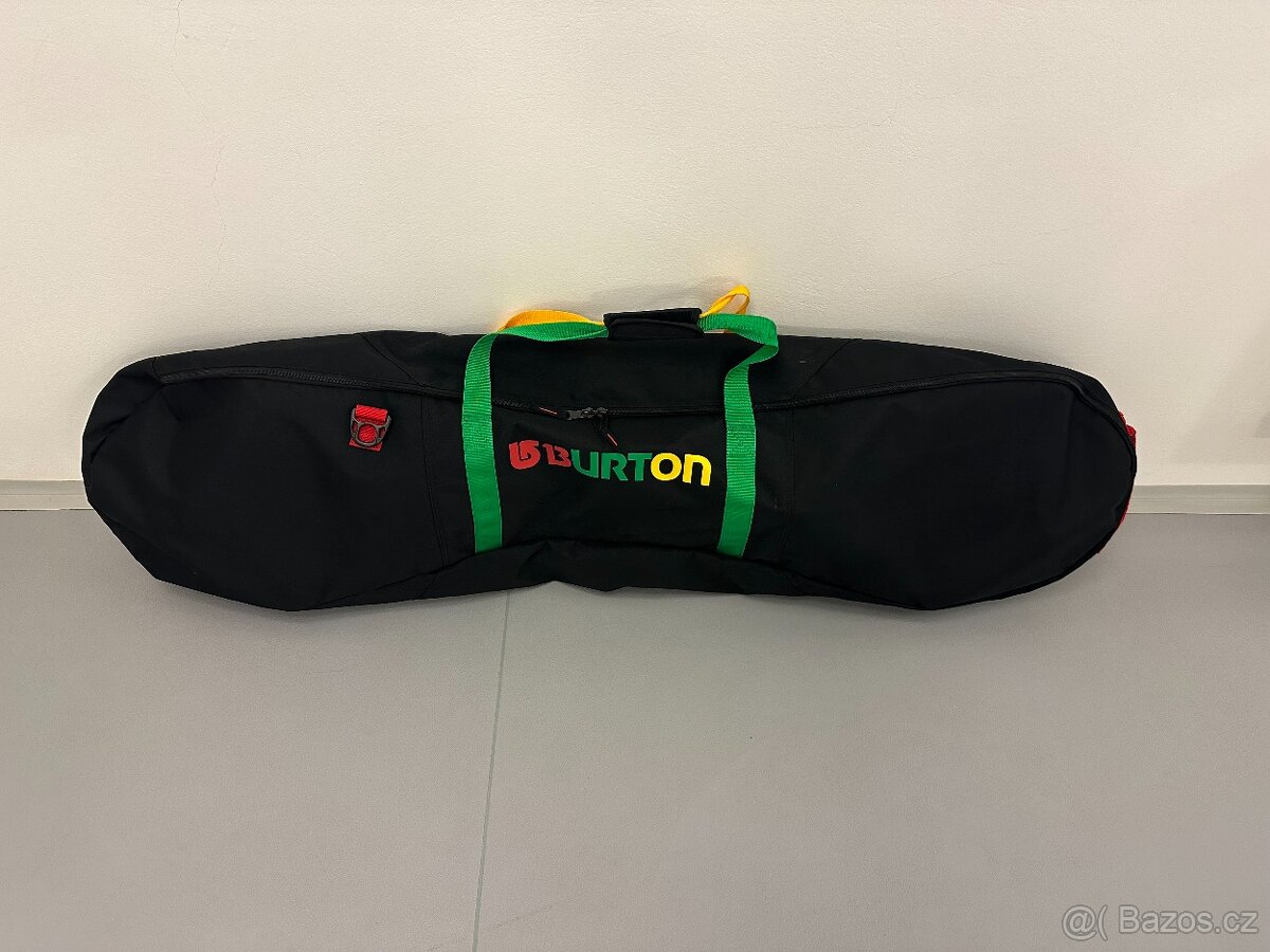 Kompletní snowboardová výbava BURTON prkno,vázání,boty a bag - 14