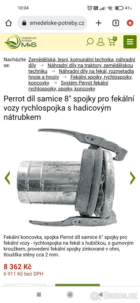 Fekál Rychlospojka PERROT - 14