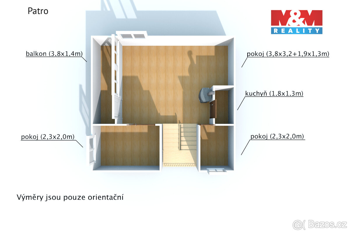 Prodej chaty, 70 m², Čerňovice - 14