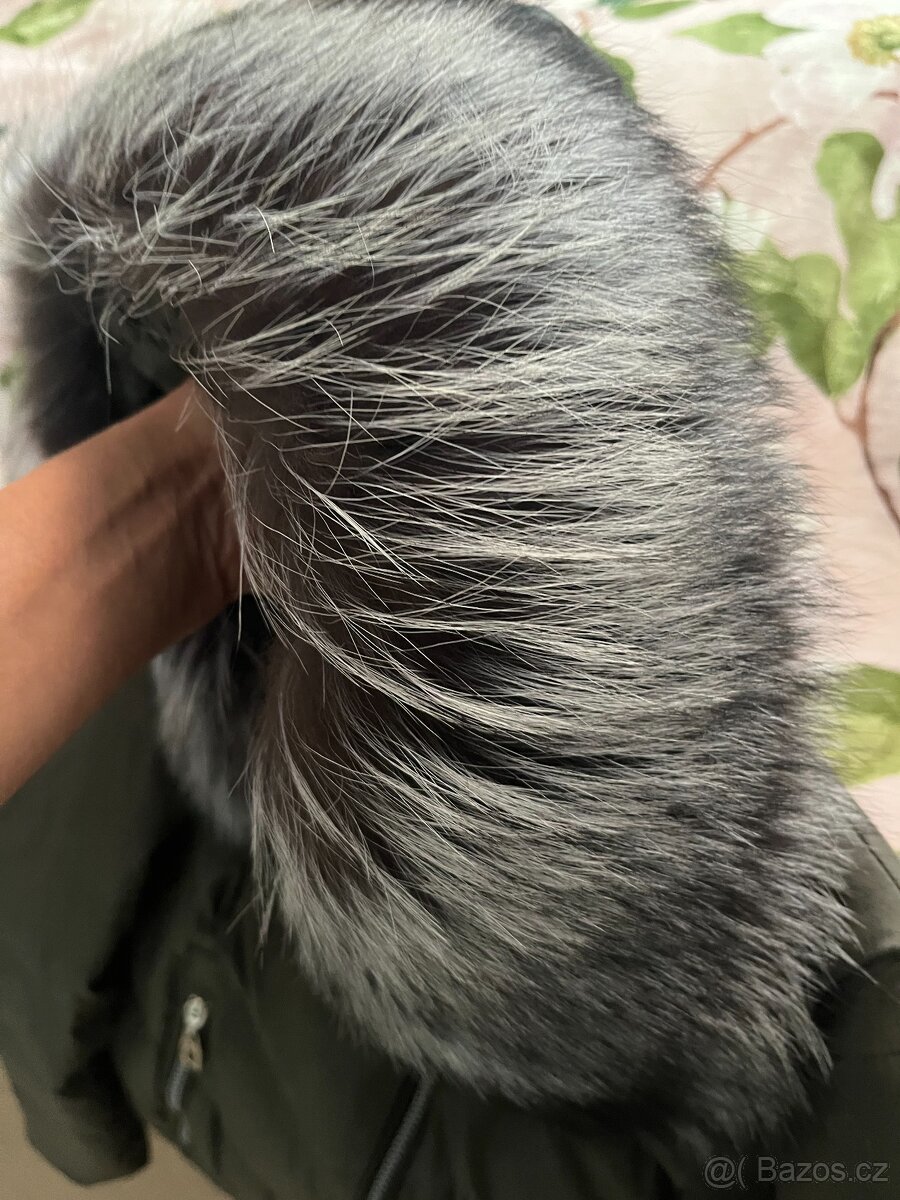 dámská pérová bunda Kara Nová pérova parka - 14