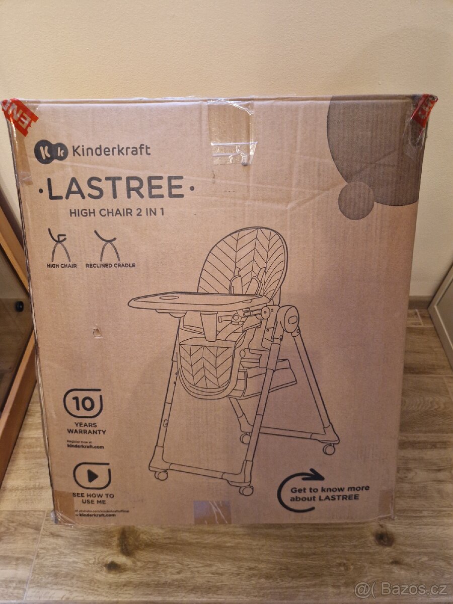 Jídelní židlička Kinderkraft Lastree - 14