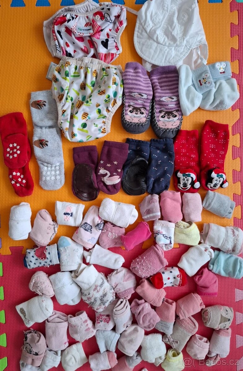 Mix oblečení pro holčičku 0-1 rok, vel 50-80 - 14