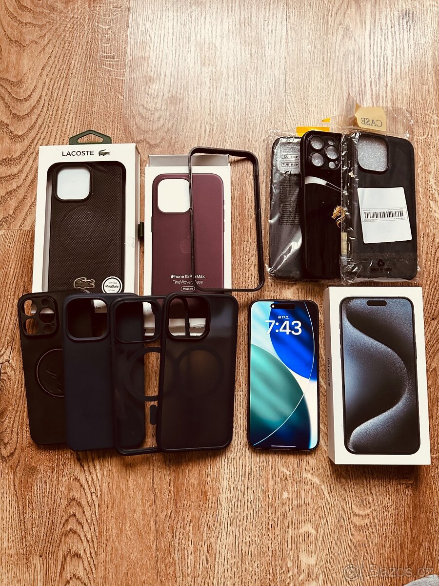 Apple iPhone 15 Pro Max 256 GB, Blue Titanium (modrý titan) - 14