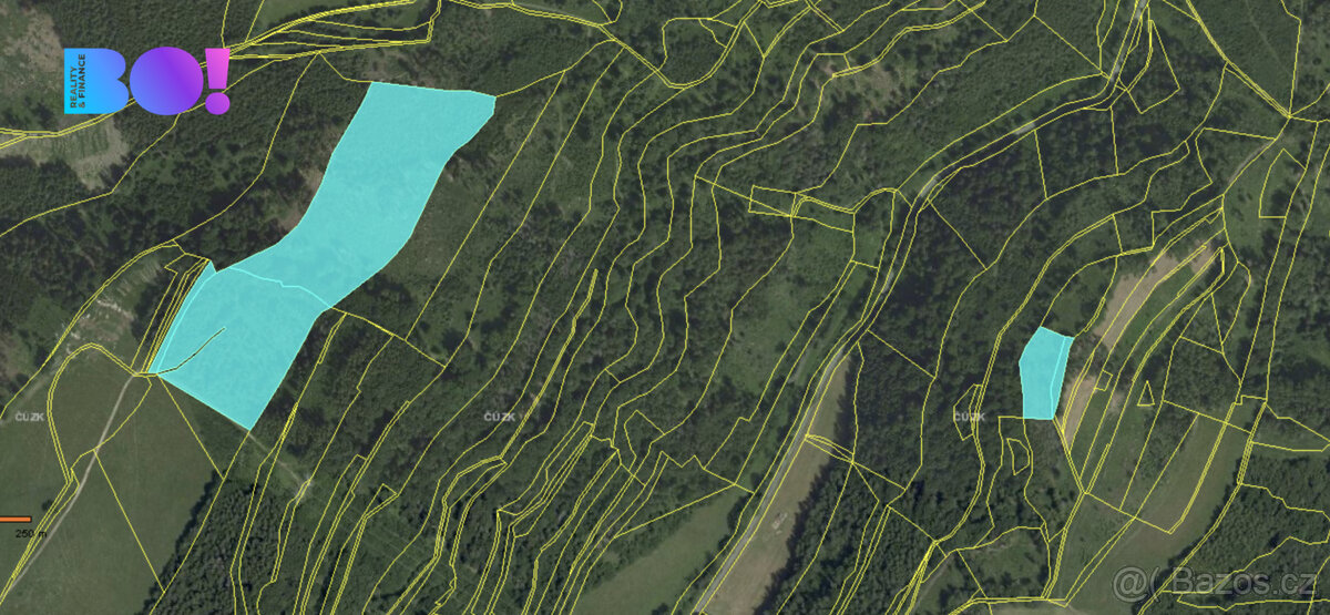 Souhrn lesních pozemků Pěčíkov u Městečka Trnávky - 14