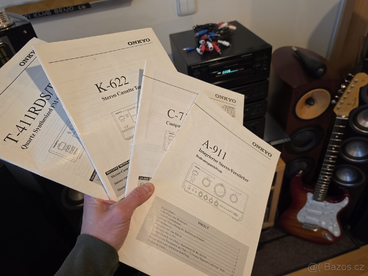 HiEnd midi vĕž ONKYO zes,tuner,mgf,cd, 1.maj, garance - 14