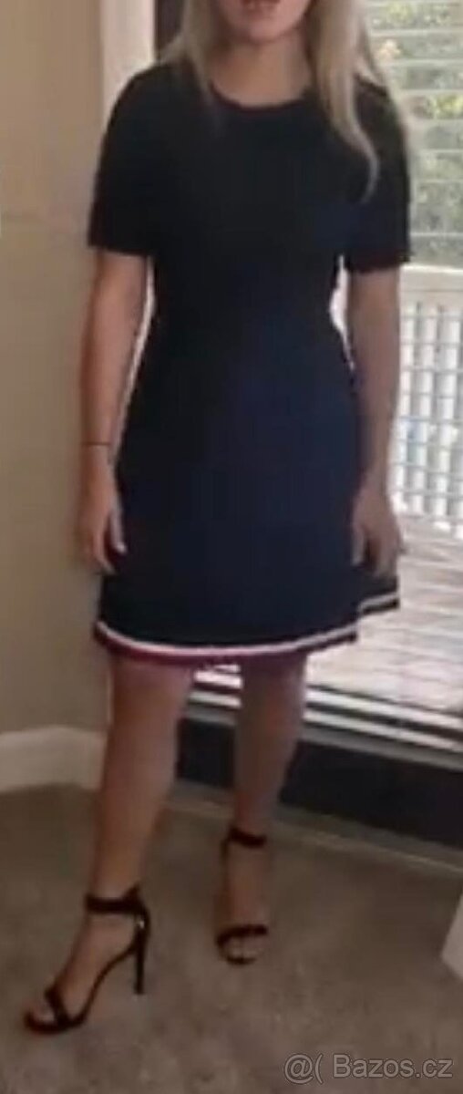 Navy dámské šaty Tommy Hilfiger - 14