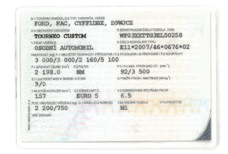 Ford Transit Tourneo Custom 8 míst L2H1 - 14