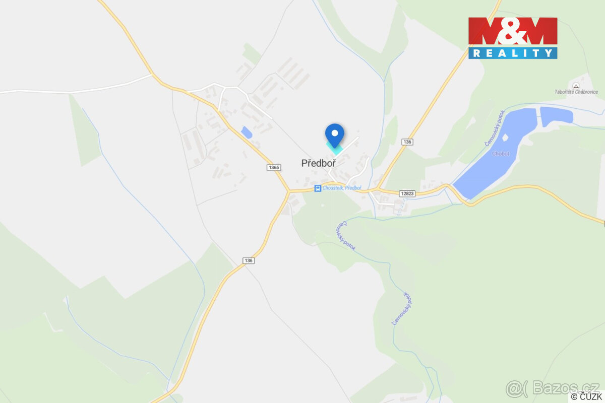 Prodej pozemku k bydlení, 1942 m², Choustník - 14