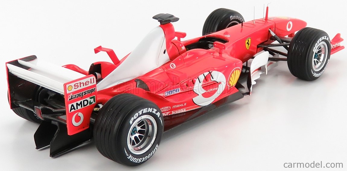 3x F1 FERRARI F2000 2001 a 2003GA SCHUMACHER HW ELITE 1:18 - 14