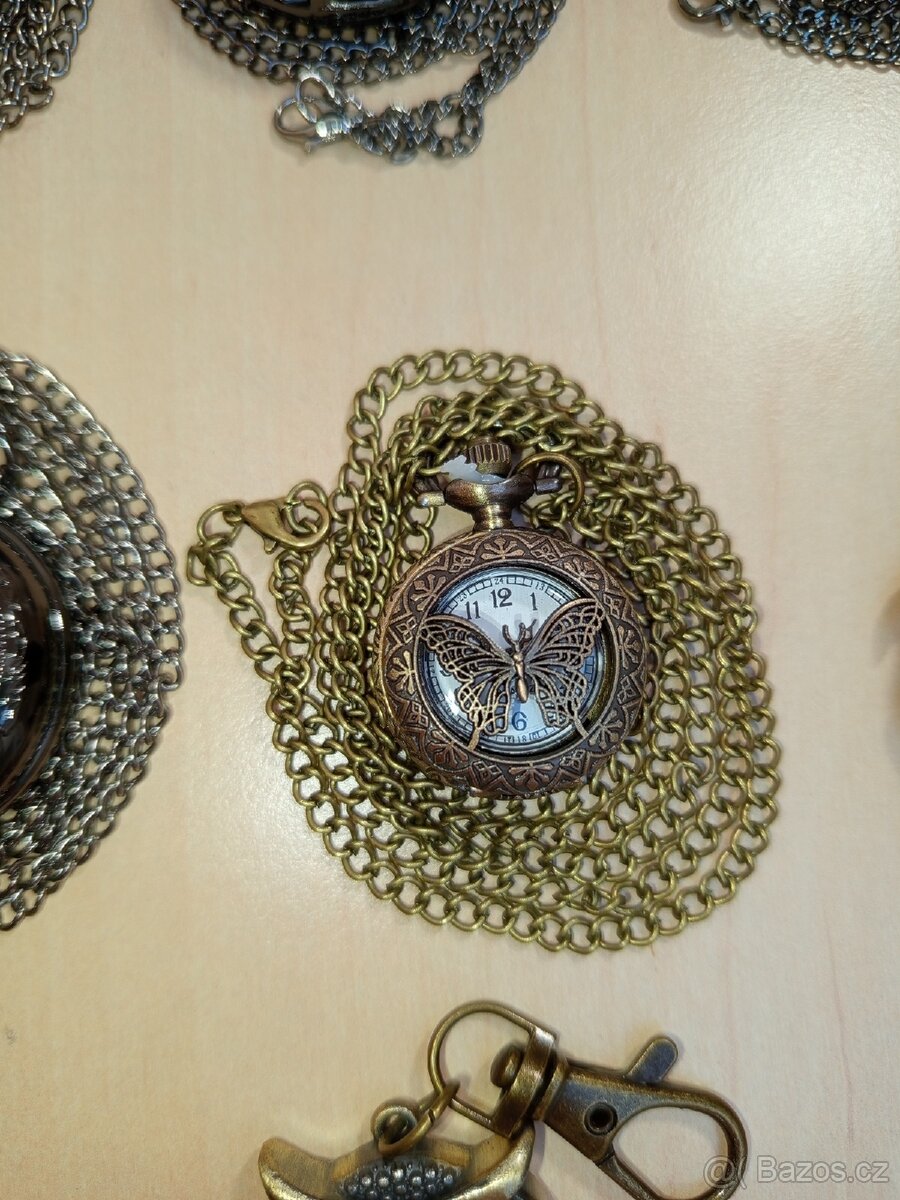 15 Ks starožitné kapesní hodinky QUARTZ. - 14