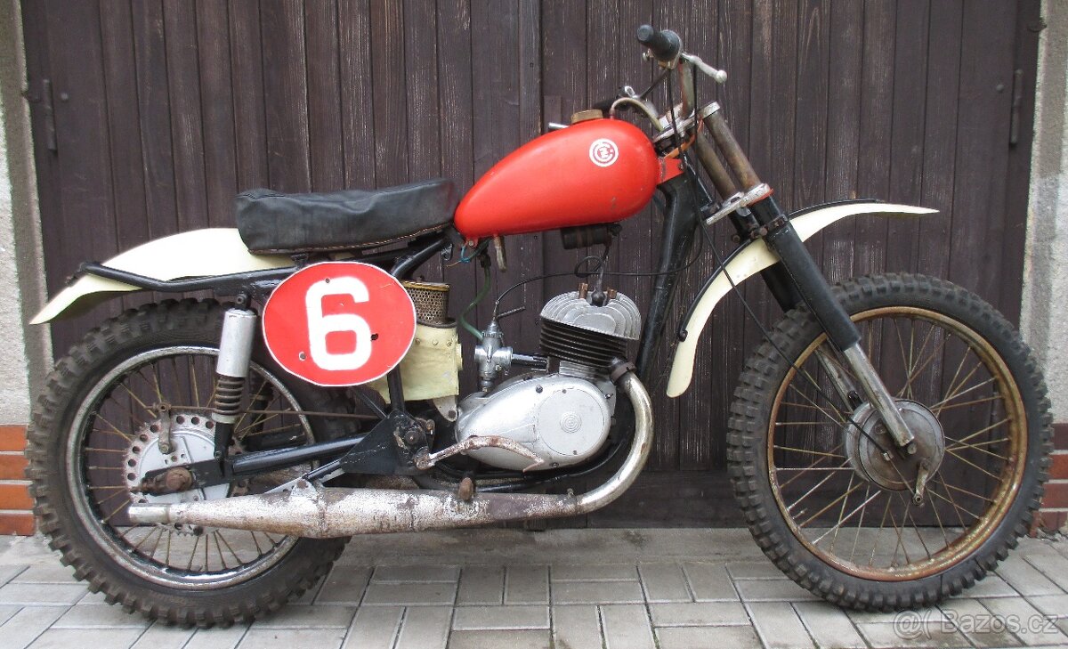 rám jawa pérák komunista závodní dobový silniční či motokára - 14