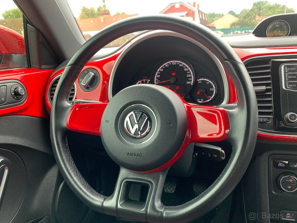 VW BEETLE 1,2TSI - PŮVOD ČR - MÁLO KM - CEBIA - - 14