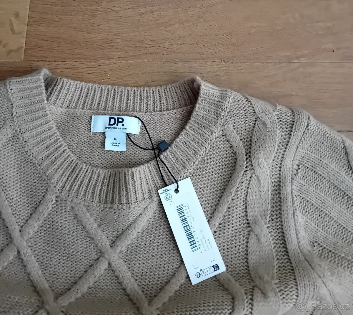 Dorothy Perkins dámské úpletové midi šaty vel. M nové - 14