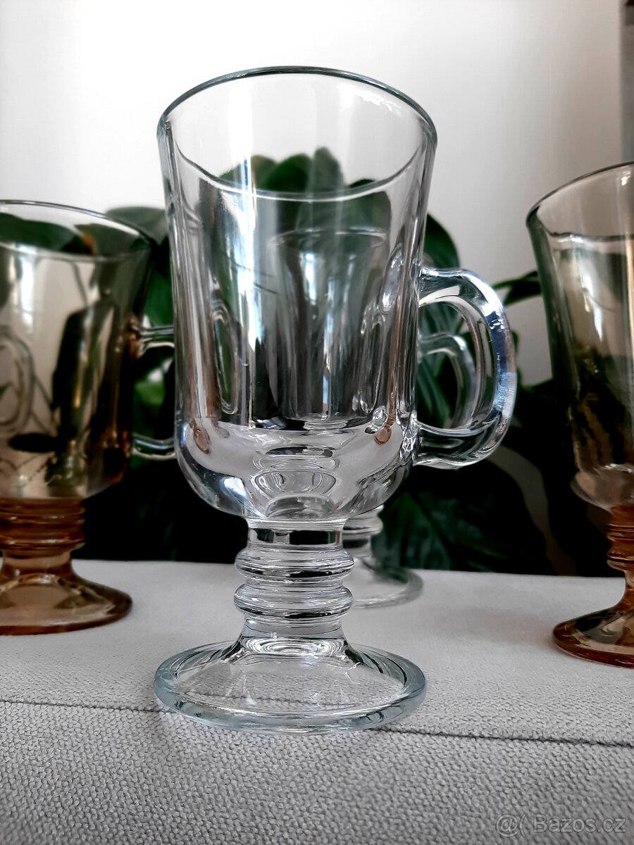 Skleněné poháry, misky, sklenice na kávu a jiné.. - 14