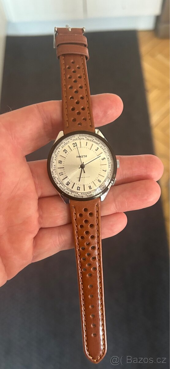 Hodinky Raketa 24 Hours World Time - 14
