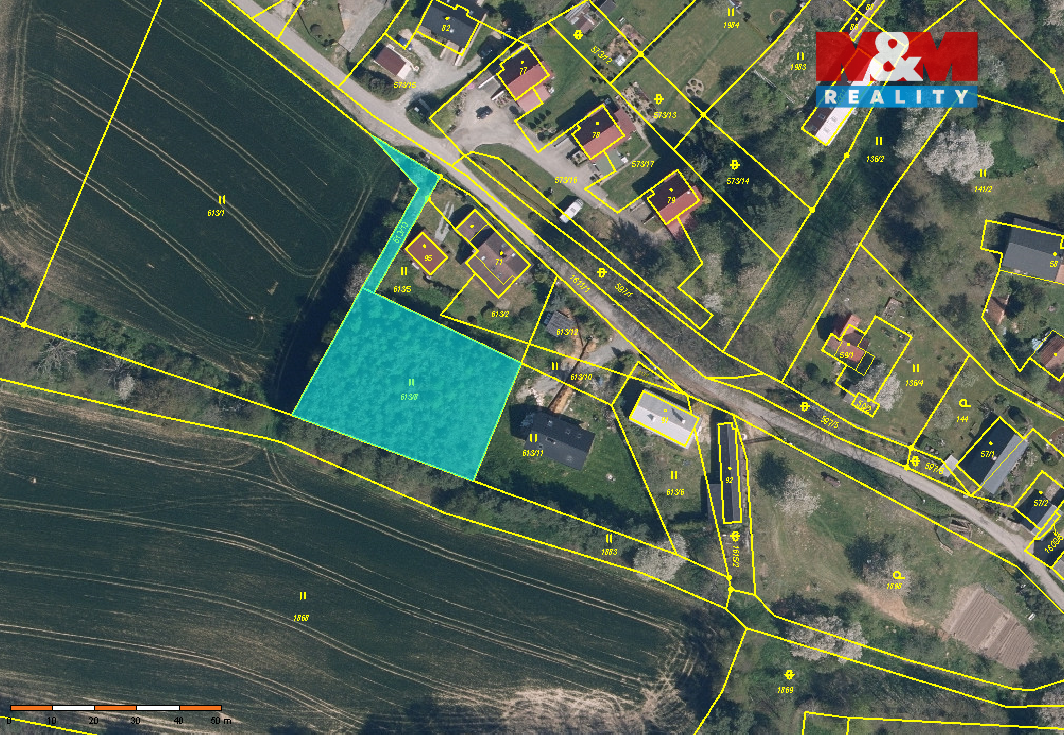 Prodej pozemku k bydlení, 1533 m², Žďár v Podbezdězí - 14