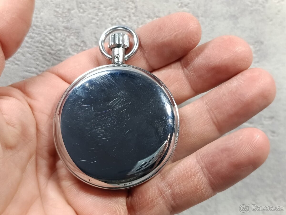 Vojenské dělostřelecké švýcarské stopky Lemania - 14