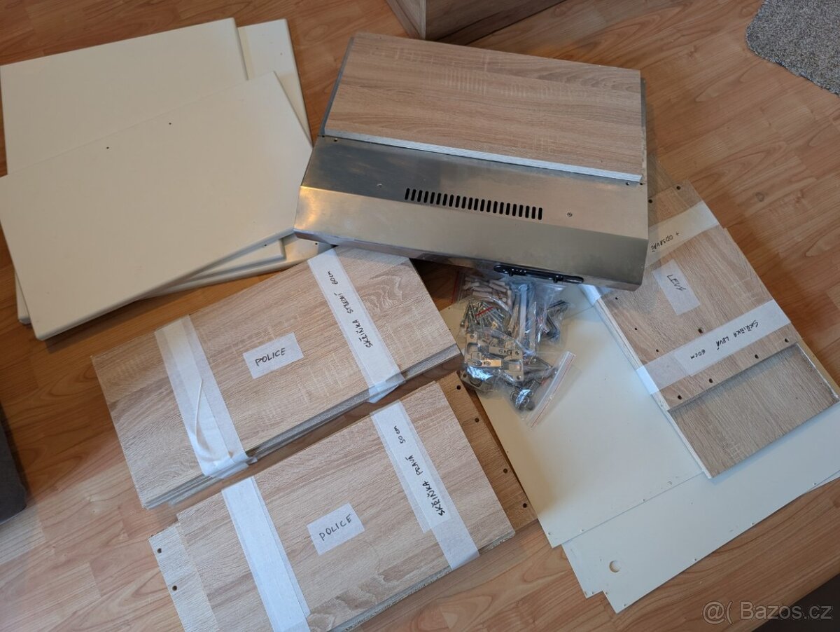 Rohová kuchyňská linka se spotřebiči - 14