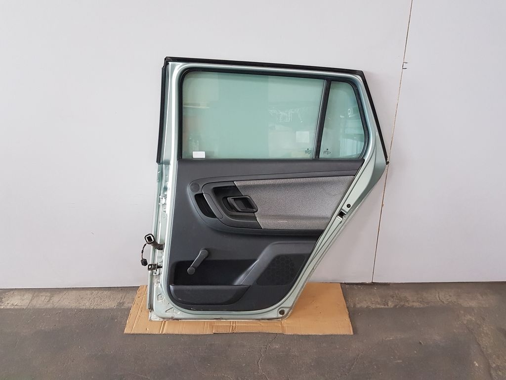 PZ dveře šedozel. met. LF7W kompletní, Škoda Fabia II combi - 14