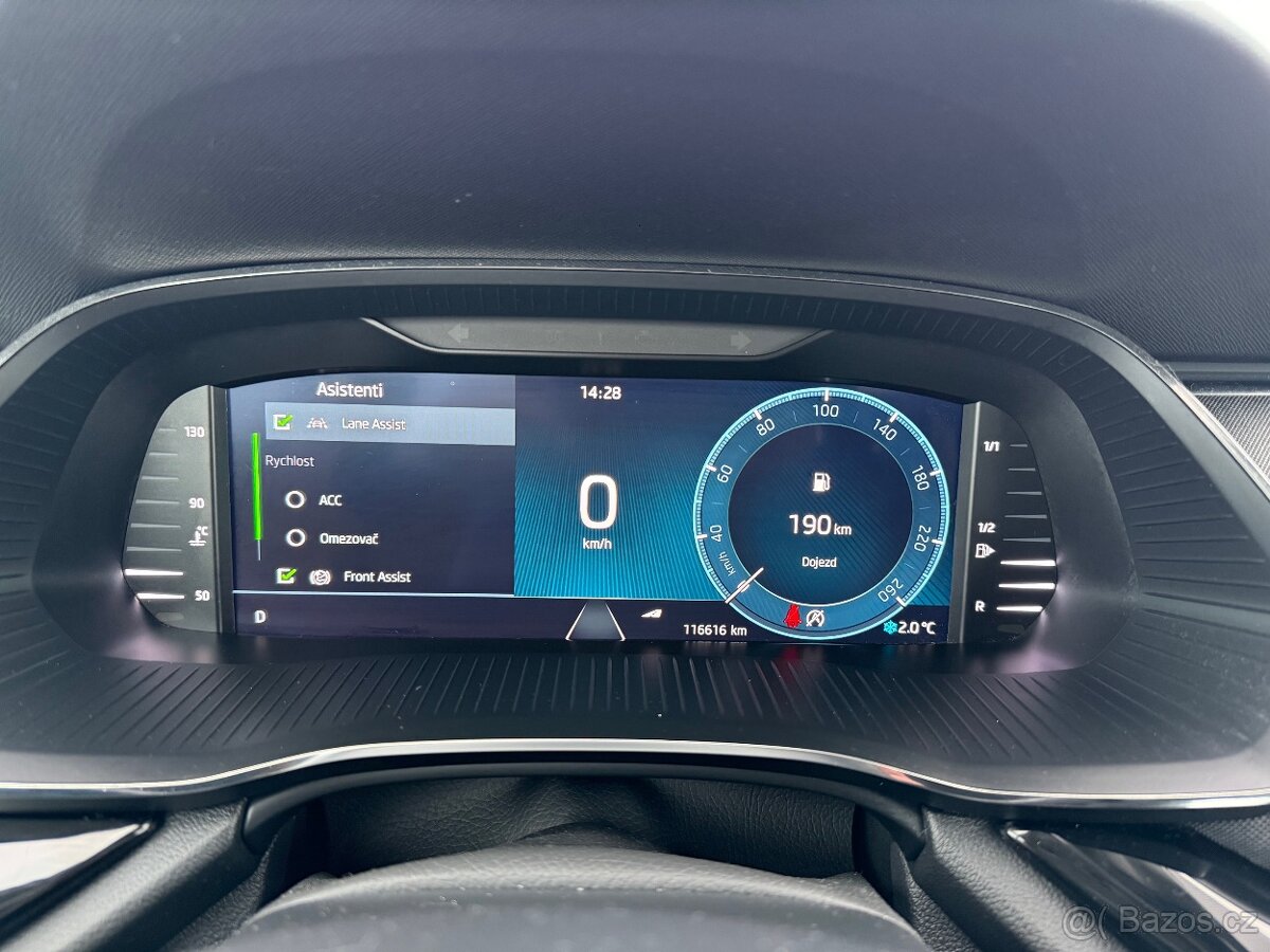 Octavia 2.0TDI 110kW DSG STYLE Plus 116tis km DPH ČR - 14