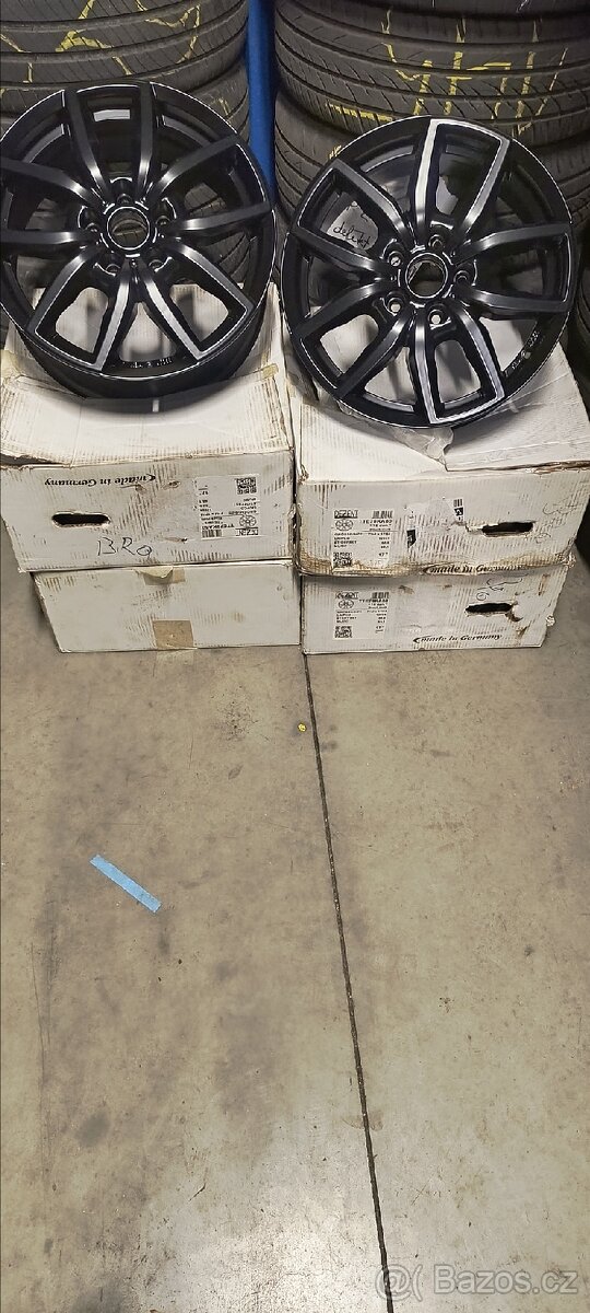 Alu kola DEZENT 5х120, J 7.5, R-17, ET50 - 14