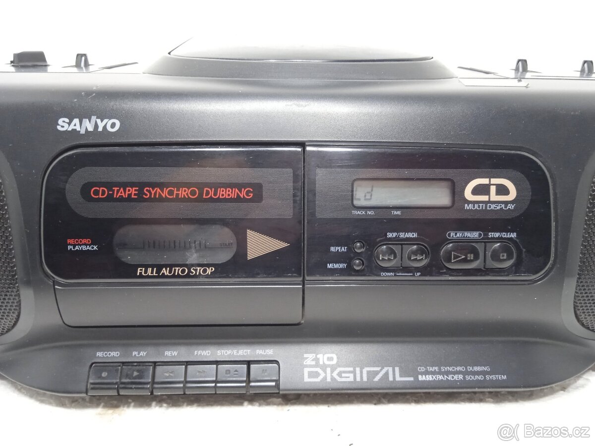 SANYO MCD-Z10F - Retro CD kazetový radiomagnetofon - 14