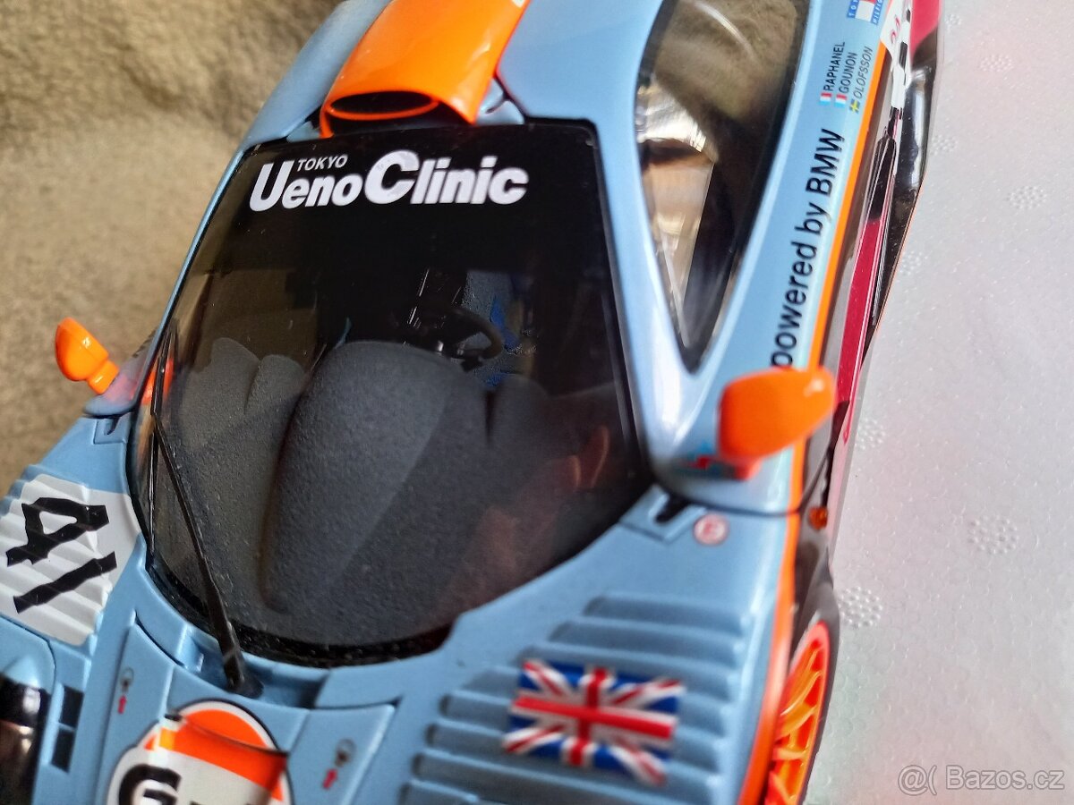 Prodám McLaren F1 GTR Gulf - 1:18 - Minichamps-limitovaný - 14
