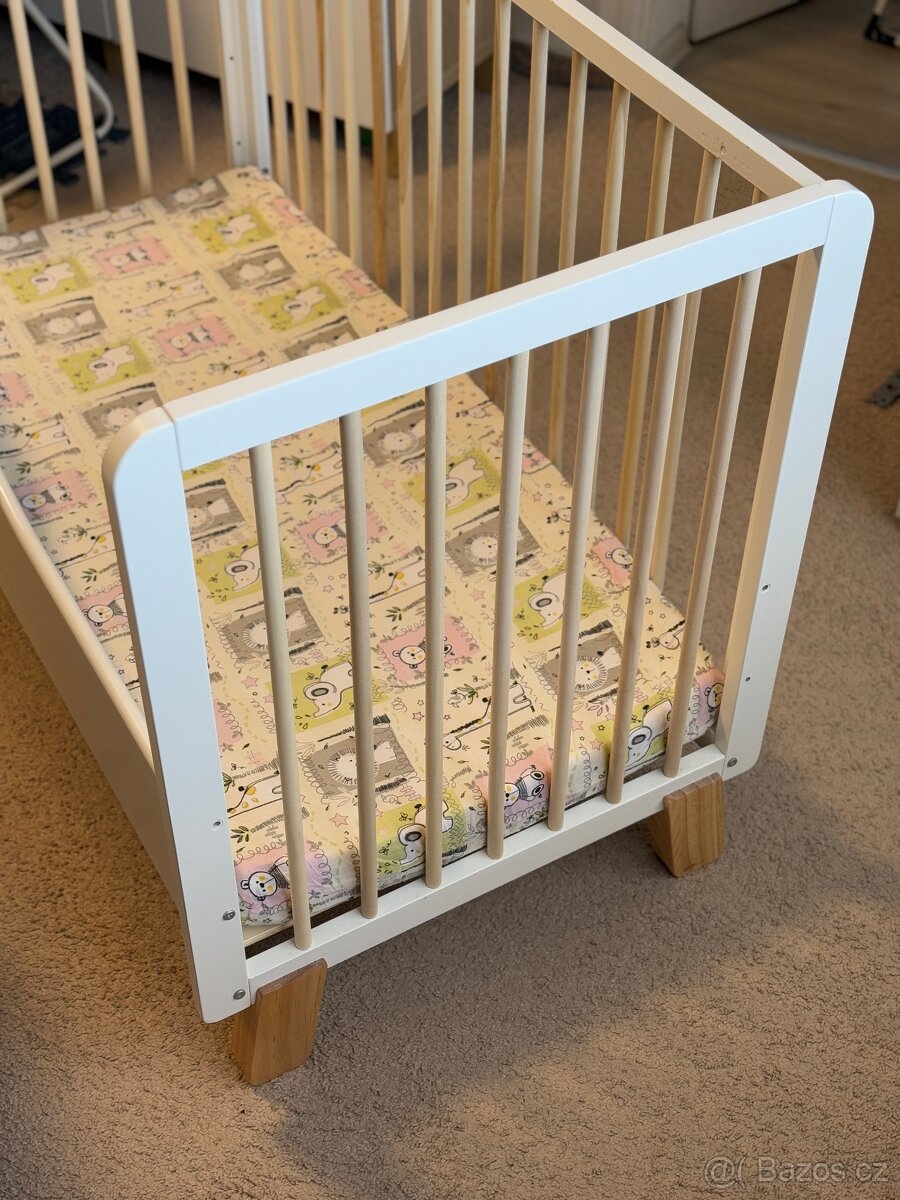 Postýlka KinderKraft LUNKY white - 14