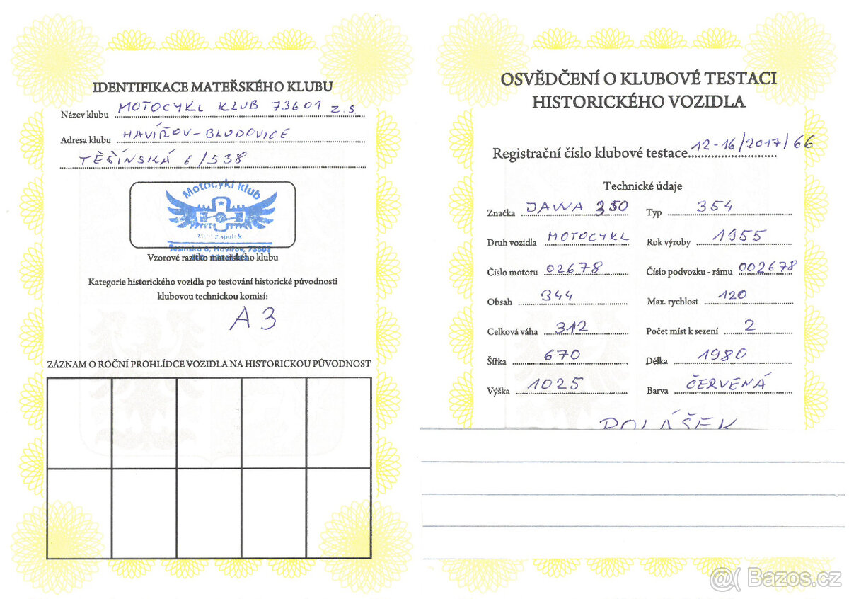 Prodám JAWA 350/354 půlbuben - exportní verze - 14