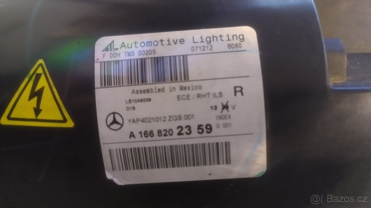 Přední LED světla Mercedes Benz ML - w166 - 14