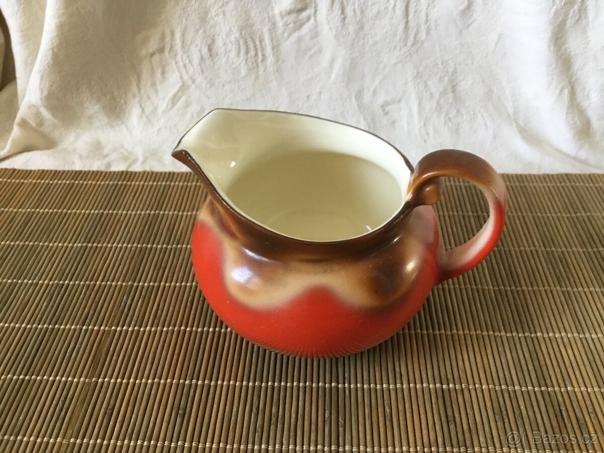 konvicka Art deco, cukrenka, vice druhu - 14