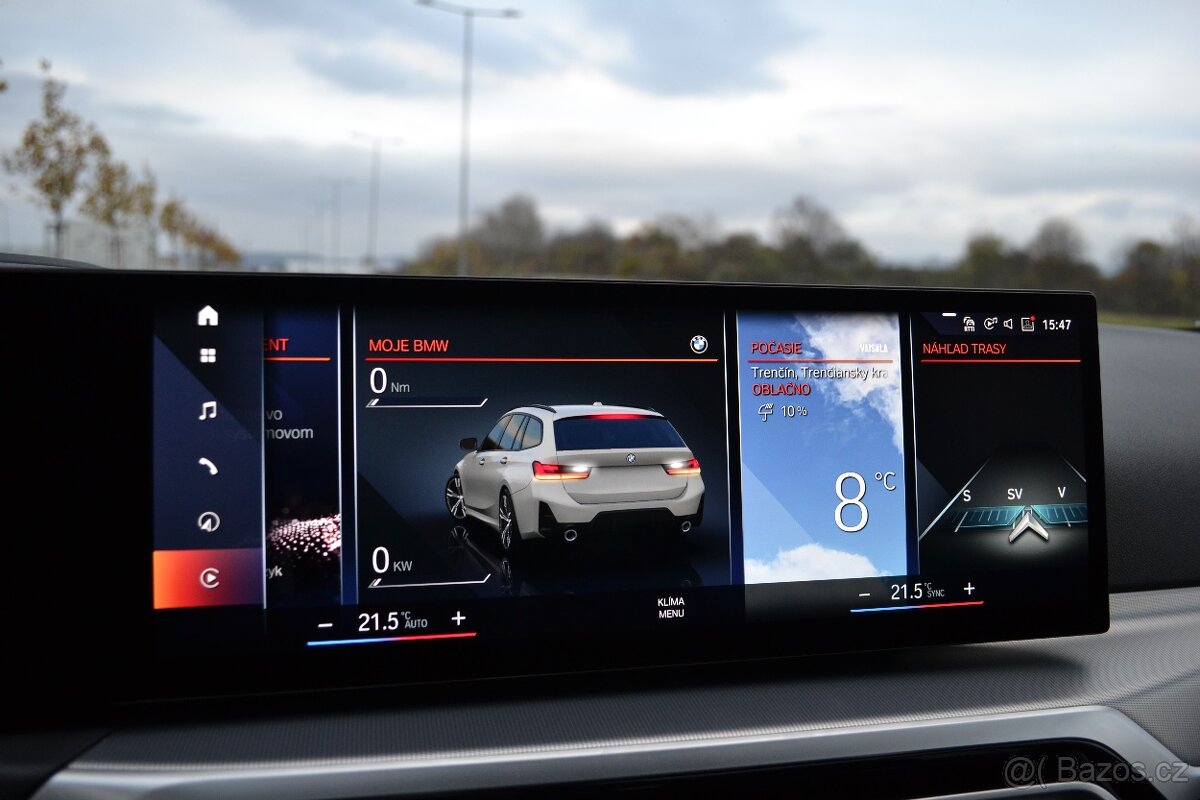 BMW 330d Xdrive Mpaket mHEV G21 LCI LED Alcantara Touring - 14