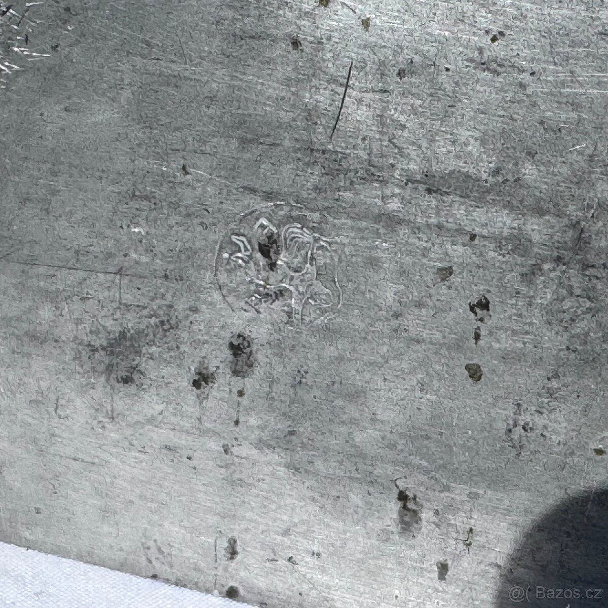 Starožitná cínová slánka s rokem 1814 - 14