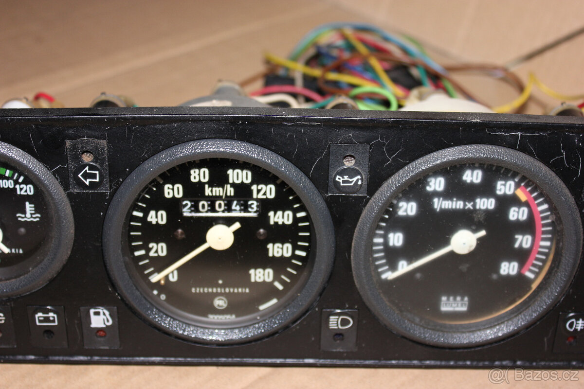 Přístrojové desky škoda 120LS/120GLS/130/135/136/Rapid/Garde - 14