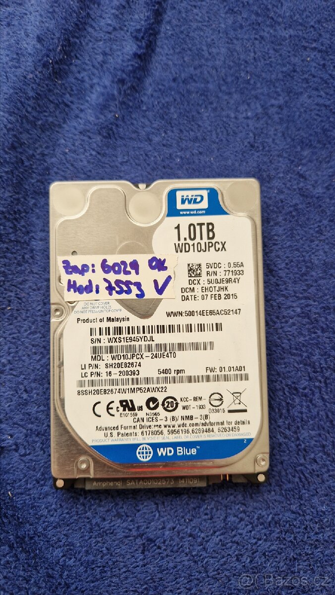 Pevné disky do PC a NTB + redukce, atd.. - 14