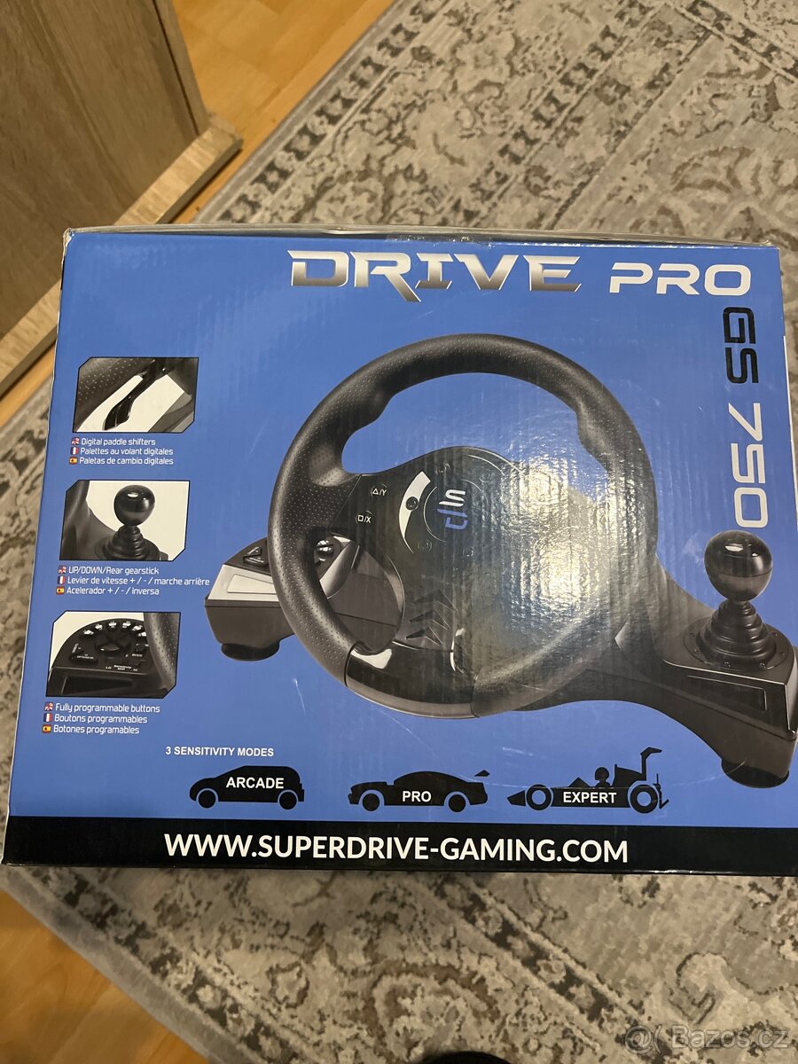 Herní volant SUPERDRIVE GS750 - 14