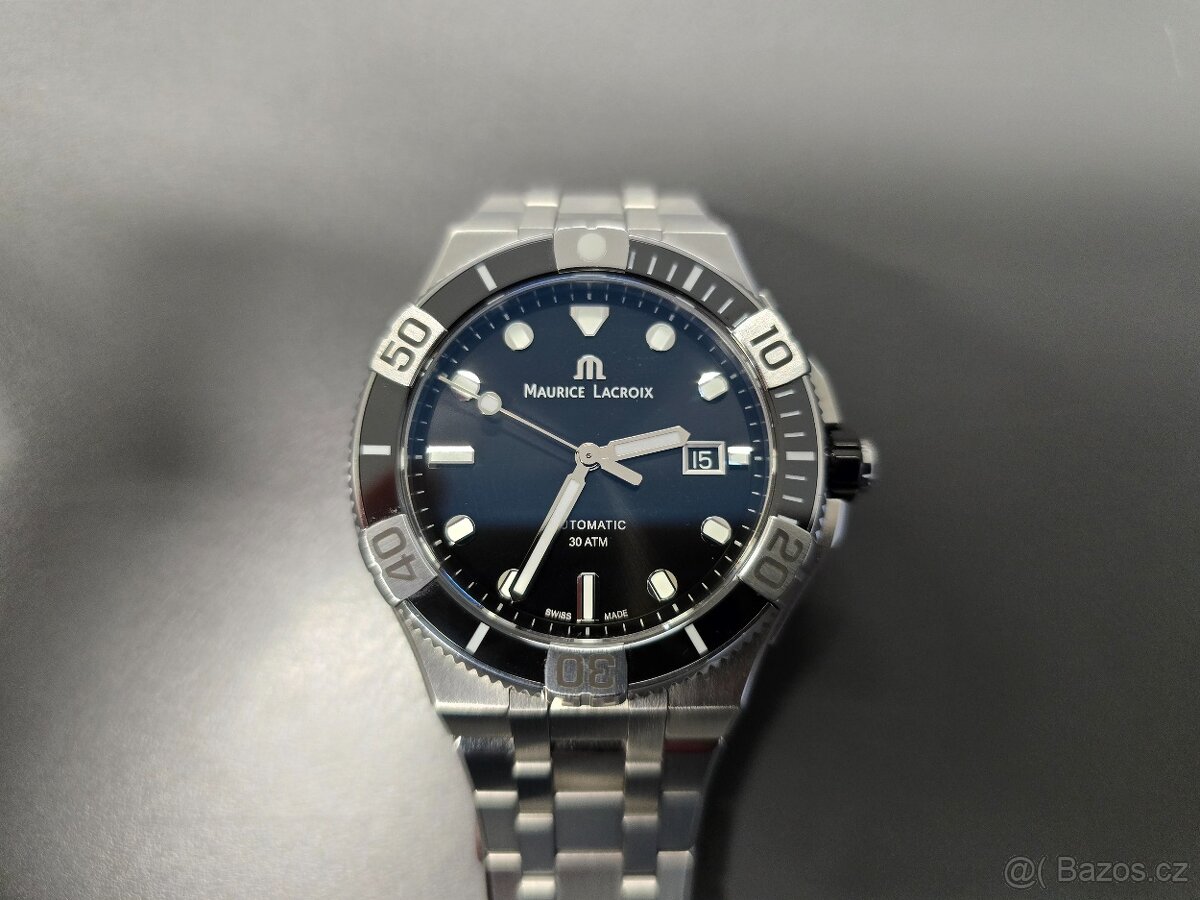 Pánské hodinky Maurice Lacroix Aikon Venturer black 43mm aut - 14