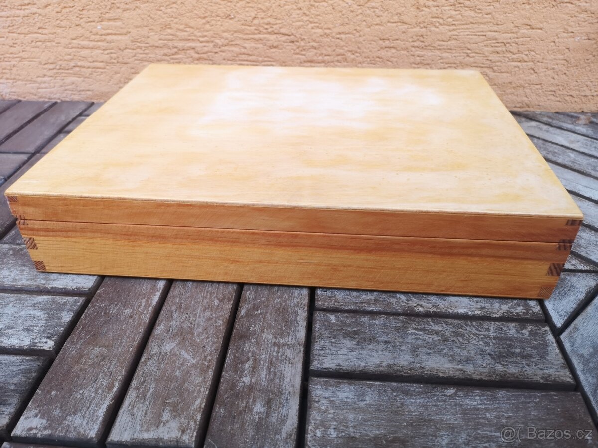 Dřevěné krabičky s víkem - 14