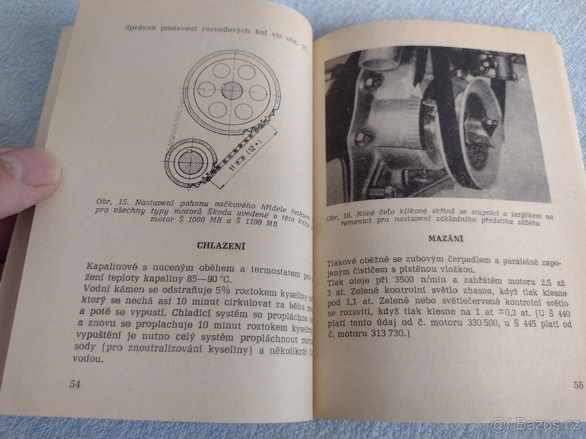 SEŘIZOVÁNÍ MOTORŮ A EL. PŘÍSL. AUTOMOBILŮ, 1970, 72,74 - 14