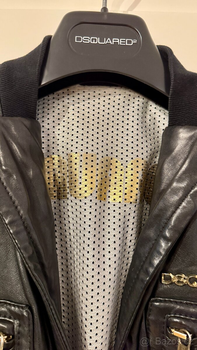 Luxusní dámská kožená bunda Dsquared2 - 14