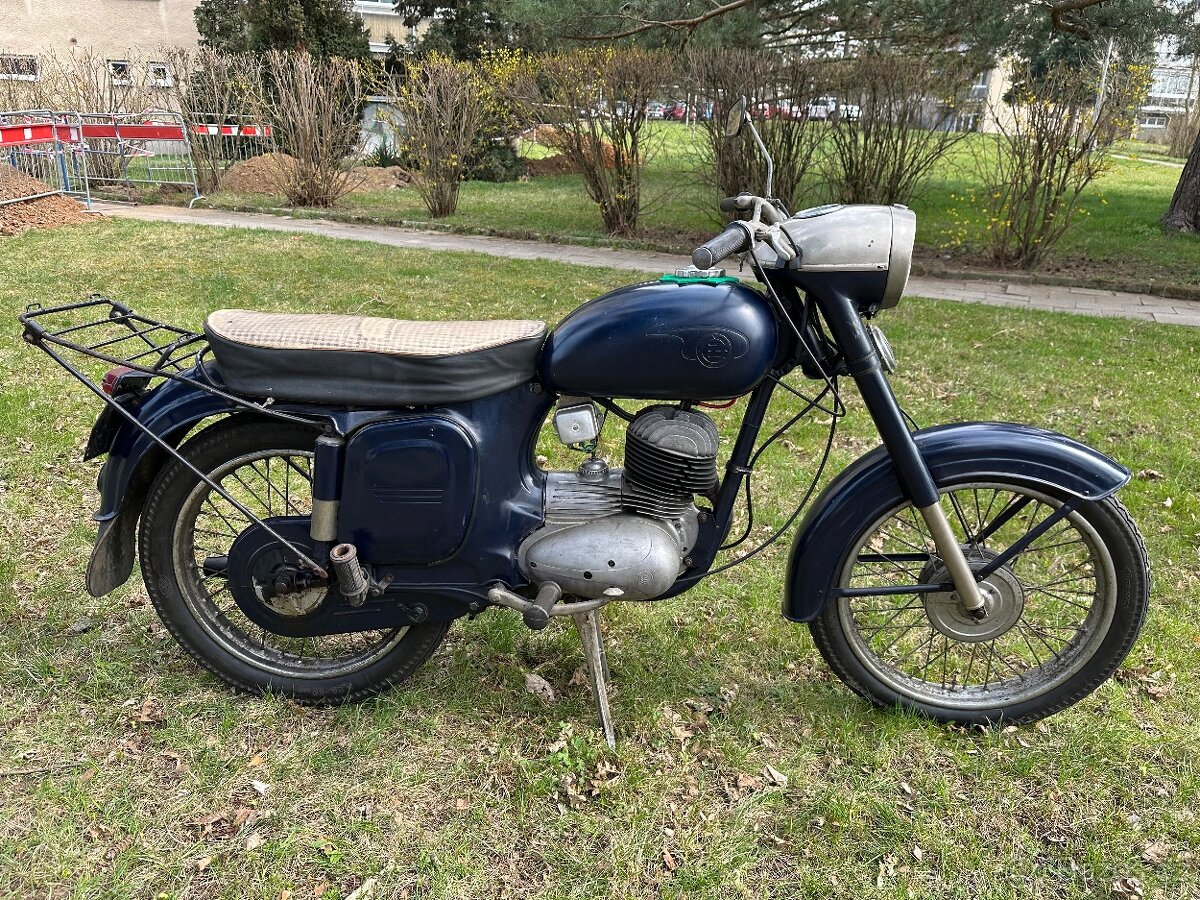 Čz 175/470 sport s doklady, kompletní a pojízdná - 14