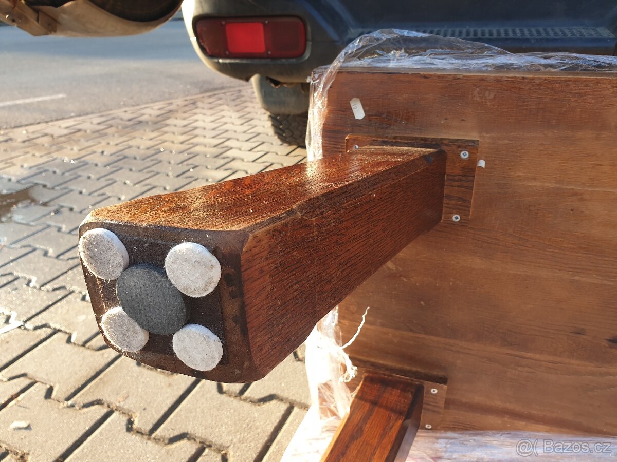 Dubový stolek Holandsko - 14