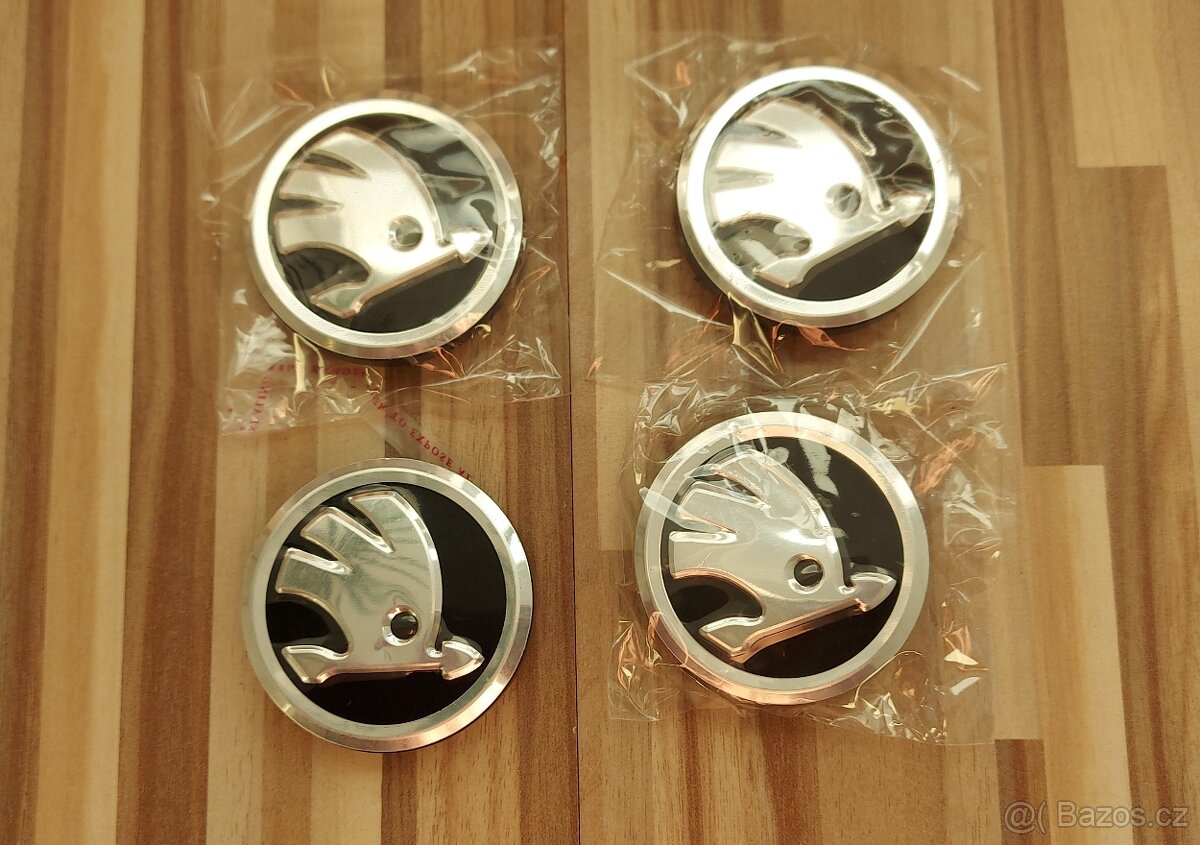 Středové pokličky-Škoda:Superb,Octávie,Fabie, ø 56mm, nové. - 14